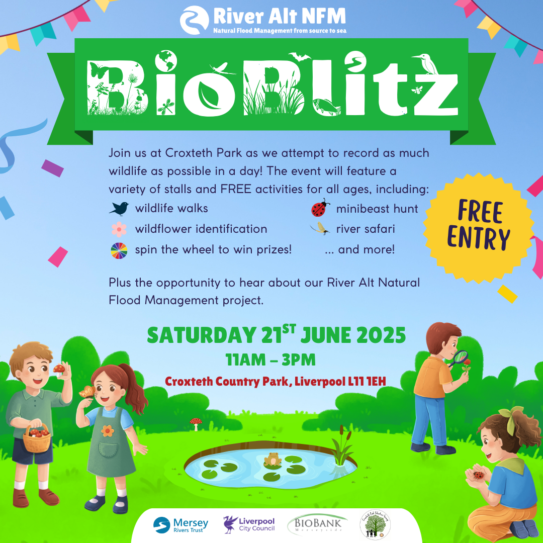Croxteth BioBlitz 2025 poster