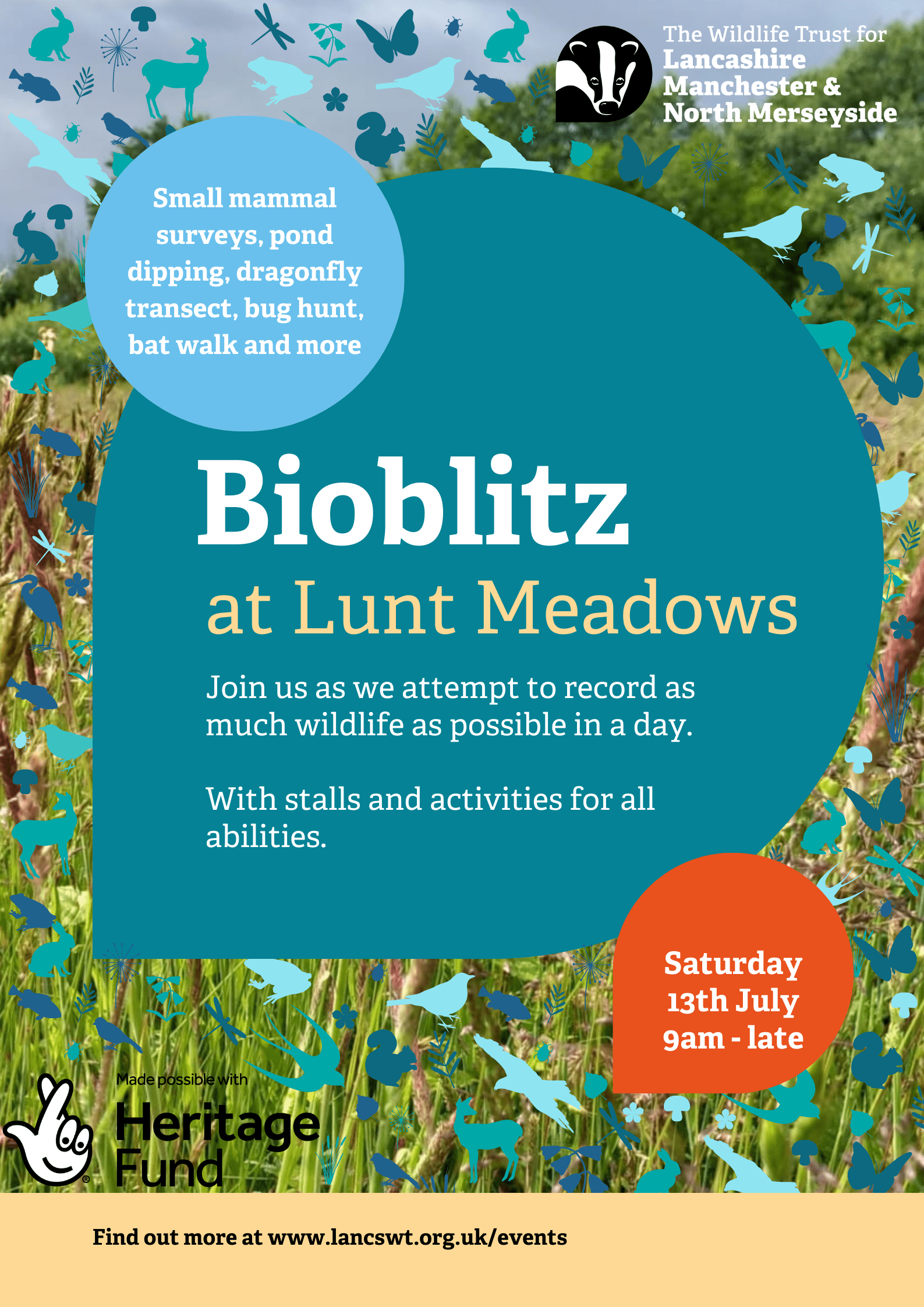 Lunt Meadows Bioblitz Poster 3 min
